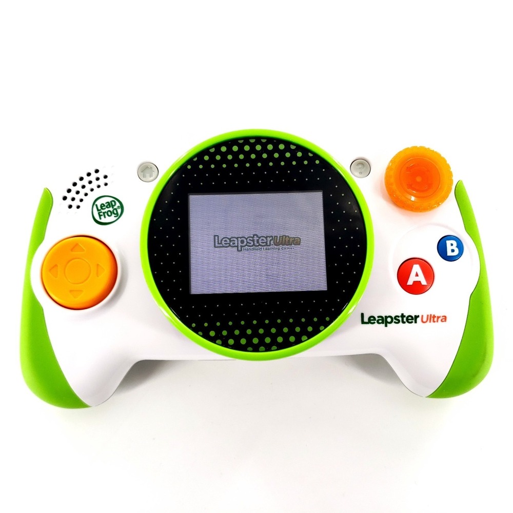 Leap Frog Leapster Ultra Handheld Educational Learning Game Console Tested Works